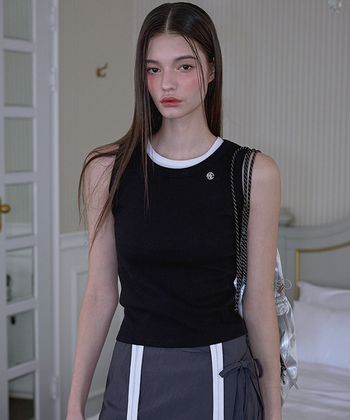 로제프란츠(ROSEFRANTZ) Silver Point Sleeveless [Black]
