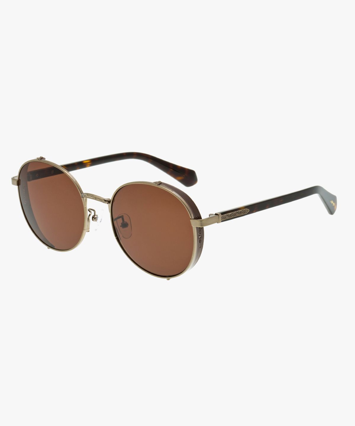 에드하디아이웨어(EDHARDY EYEWEAR) 에드하디 선글라스(EDS7056 ANTIQUEGOLD 56)
