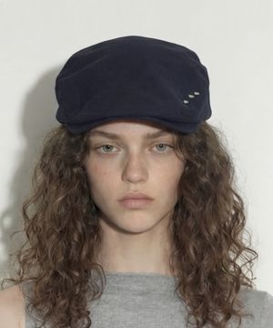 코튼 헌팅캡 DRIVE HUNTING / TRIPLE R STUD / NAVY