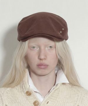 코튼 헌팅캡 DRIVE HUNTING / TRIPLE R STUD / R BROWN