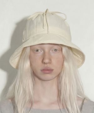 여름 나일론 버킷햇 FOLD BUCKET / DRAWSTRING / NC LEMON