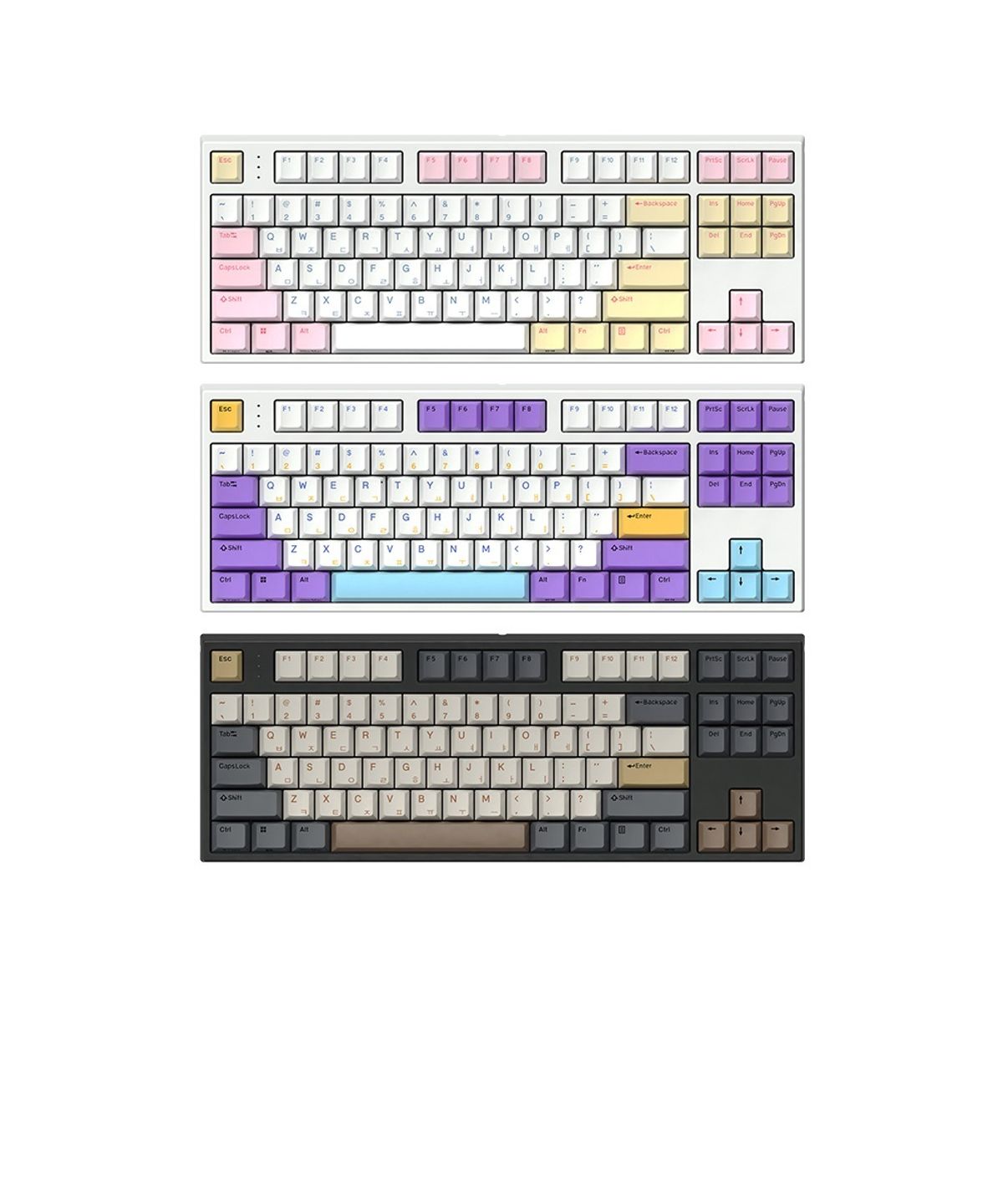 한성컴퓨터(HANSUNG COMPUTER) GK777SE OfficeMaster 저소음 윤활 기계식 키보드 뽀송 (Shark스위치/리니어)