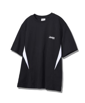 PARIS Sports 등판 엠블럼 반팔 티 (JP5TSU103BK)