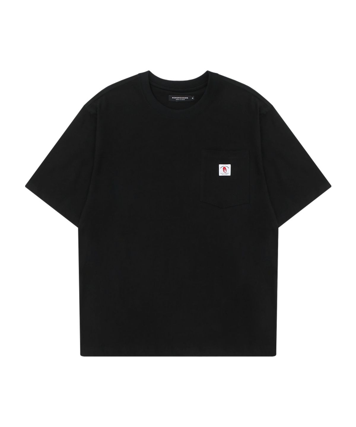 홍우성(HONGWOOSUNG) PERSONAL IN CHARGE POCKET T-SHIRT_BLACK