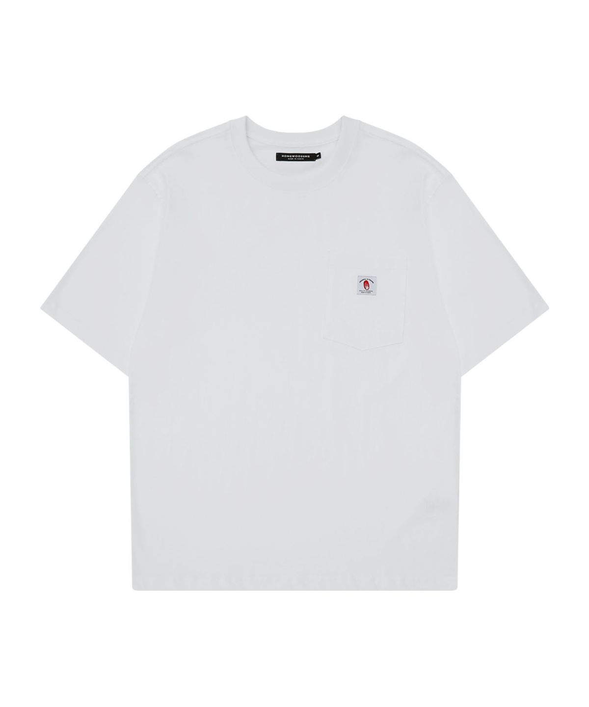 홍우성(HONGWOOSUNG) PERSONAL IN CHARGE POCKET T-SHIRT_WHITE