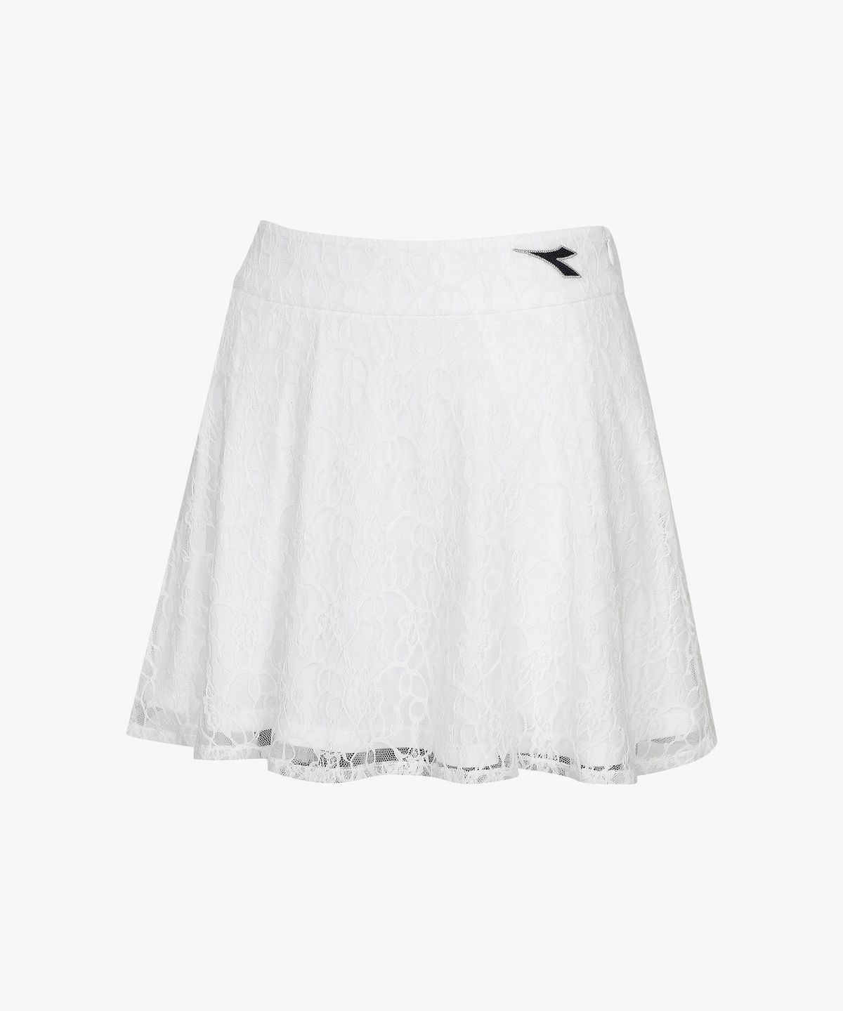 디아도라(diadora) 크로스코트 레이스 스커트 IVORY