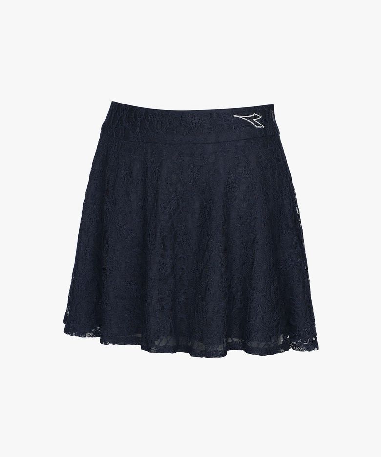 크로스코트 레이스 스커트 NAVY