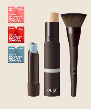 내추럴 커버 파운데이션 + 파운데이션 브러쉬 + 무드 체인지 립밤