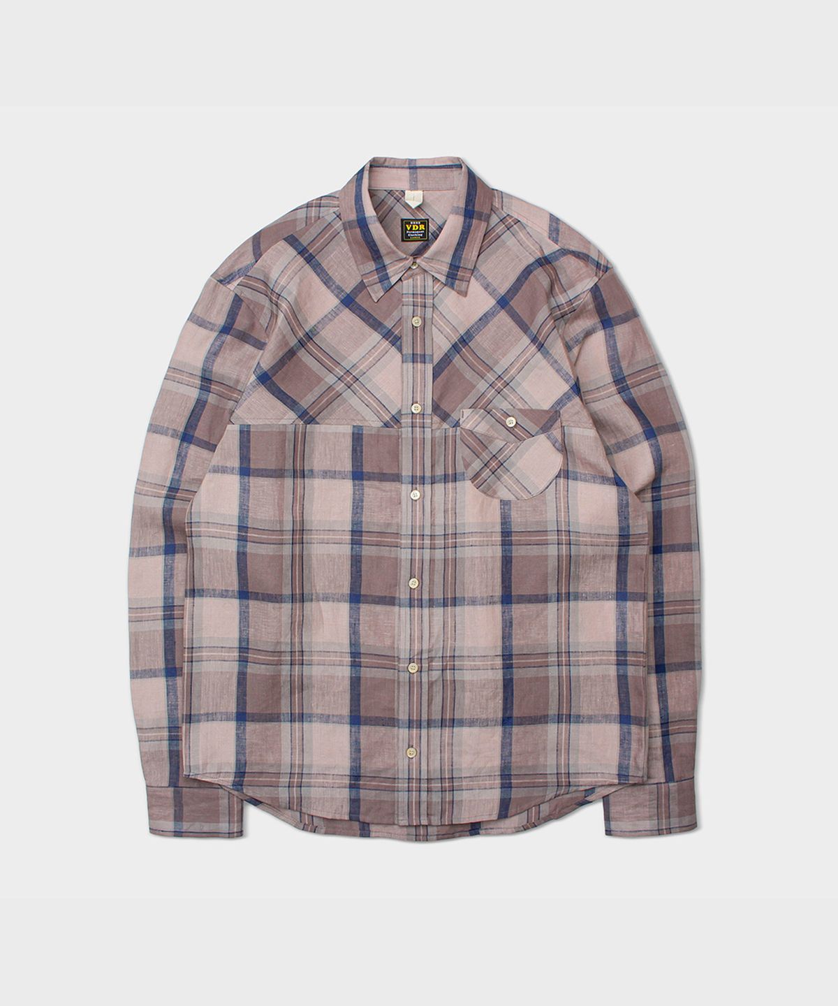 비디알(VDR) LINEN SHIRTS [Lavender]