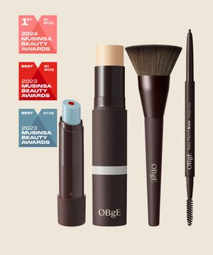 내추럴 커버 파운데이션 + 파운데이션 브러쉬 + 무드 체인지 립밤+이지 펜슬 브로우