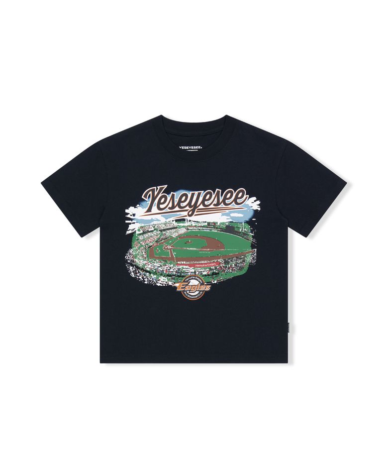 Y.E.S Eagles Park Kids Tee Black