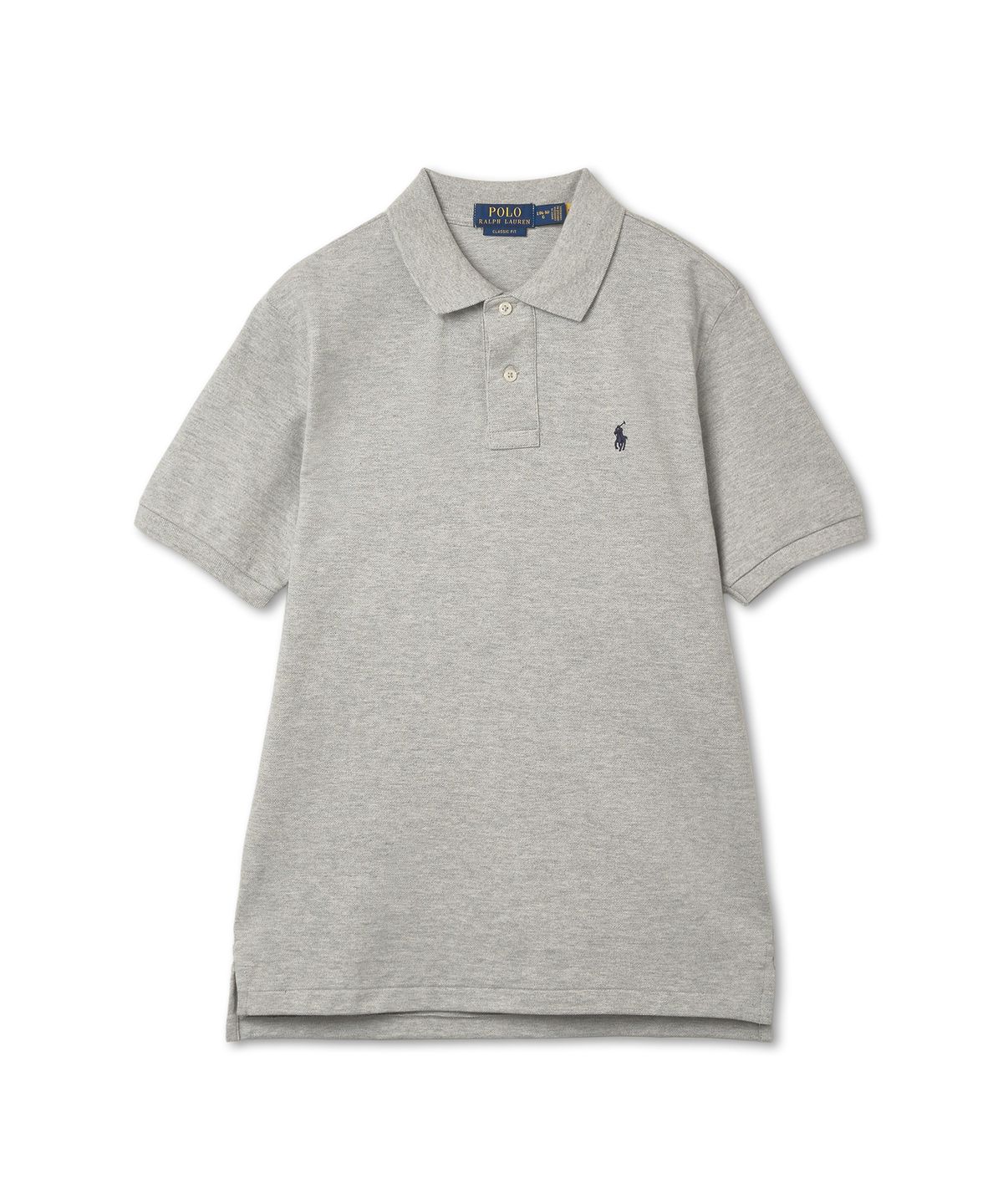 폴로 랄프 로렌 칠드런(POLO RALPH LAUREN CHILDREN) 남아 8-18세 코튼 메시 폴로 셔츠 - 그레이