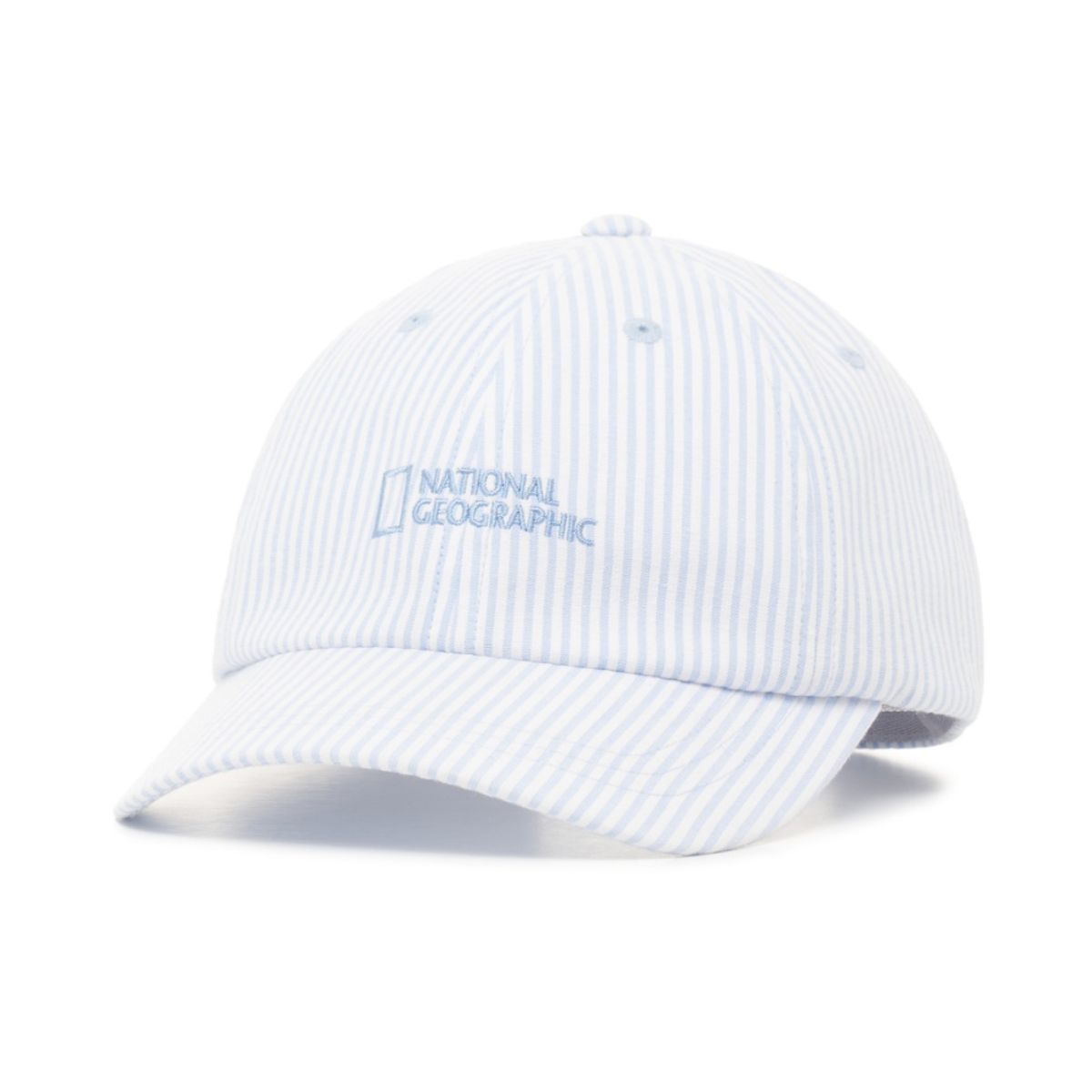 내셔널지오그래픽 키즈(NATIONAL GEOGRAPHIC KIDS) K245KHA060 스트라이프캡 SKY BLUE
