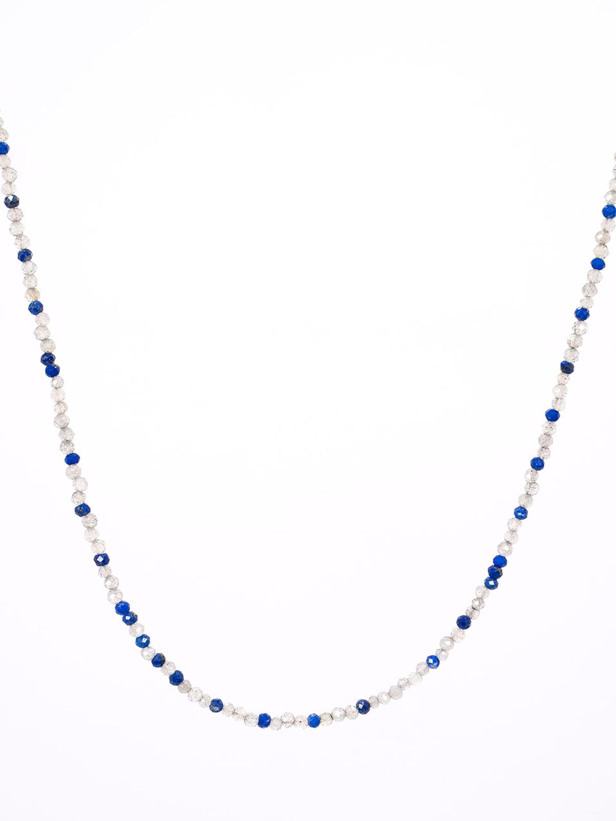 하랑(HARANG) HR 165N_Lapis Lazuli Labradorite Beads Necklace