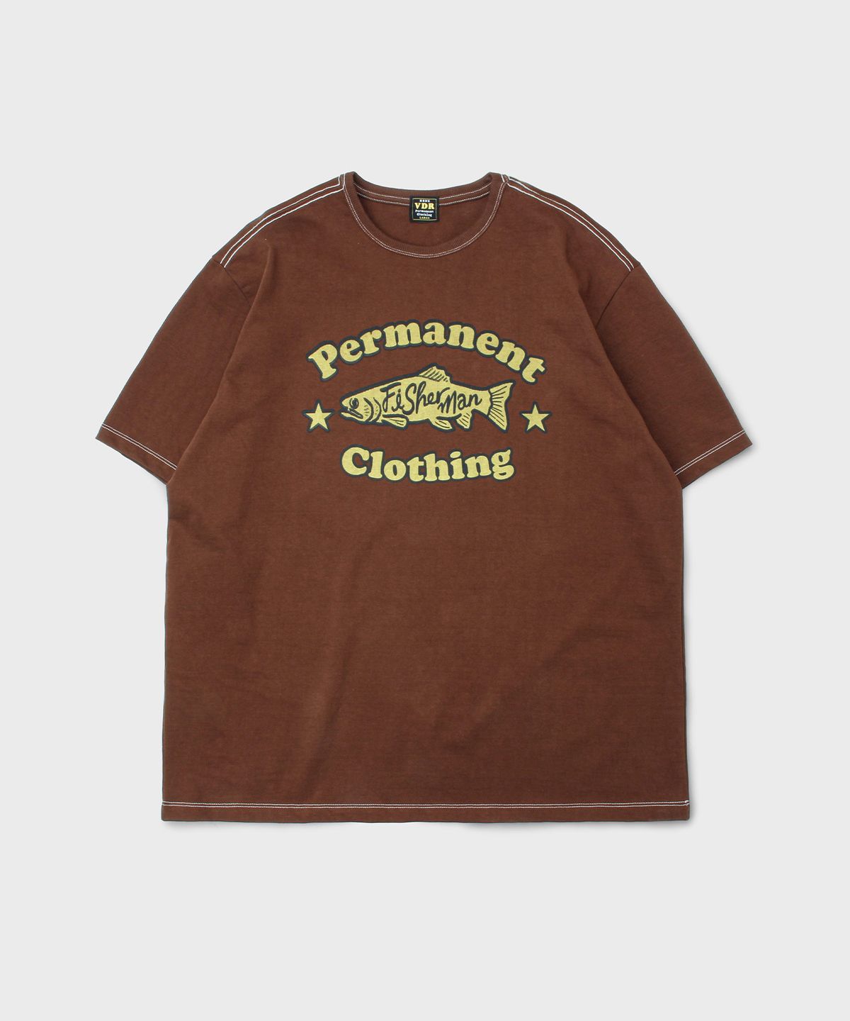 비디알(VDR) FISHERMAN T-SHIRT [Coca Mocha]