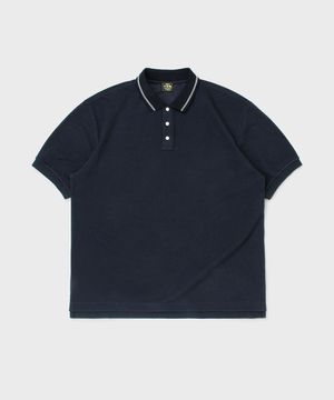 PIQUE SHORT SLEEVE SHIRT [Sailor Blue]
