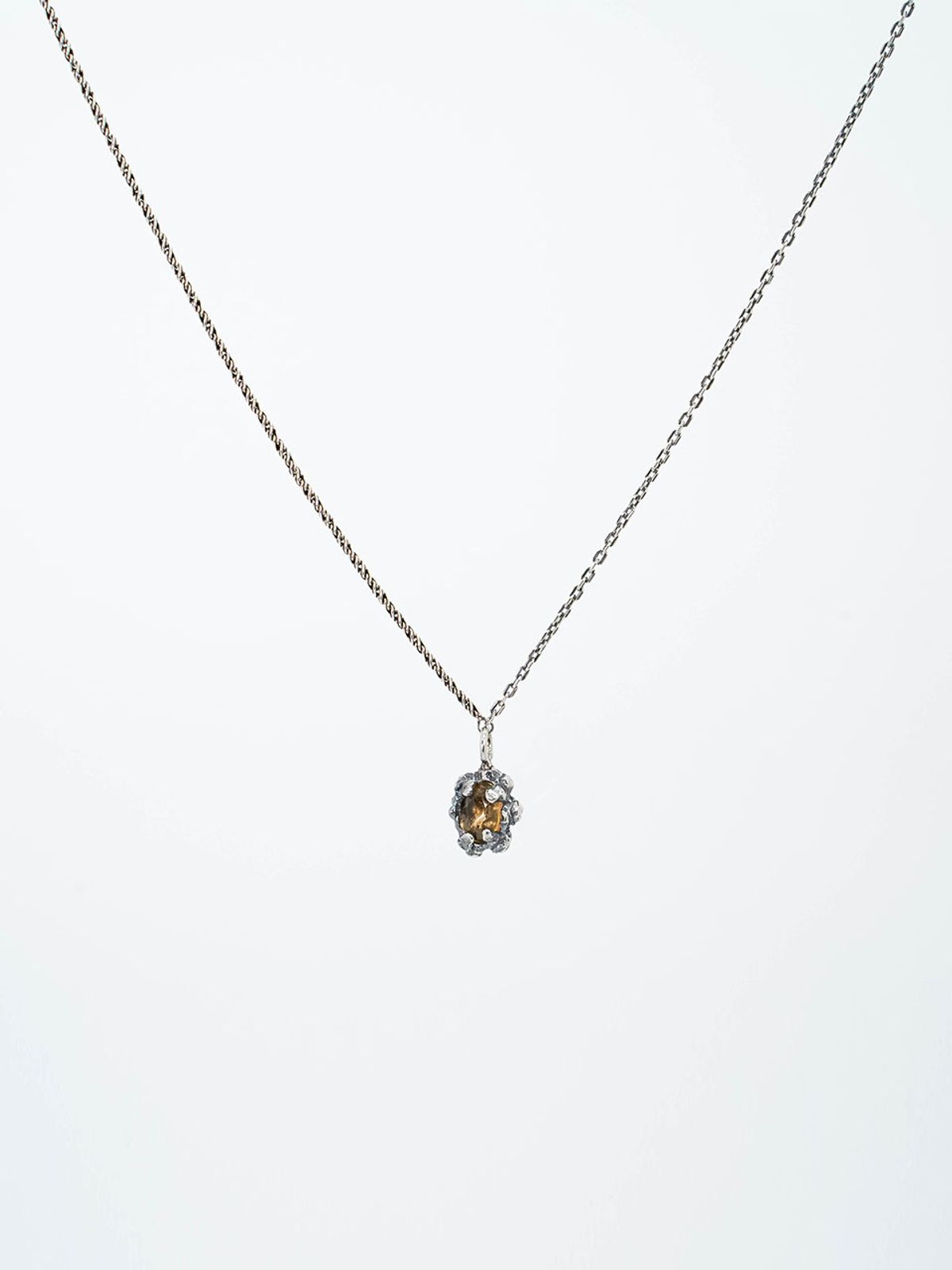 하랑(HARANG) HR 216N_Citrine Necklace