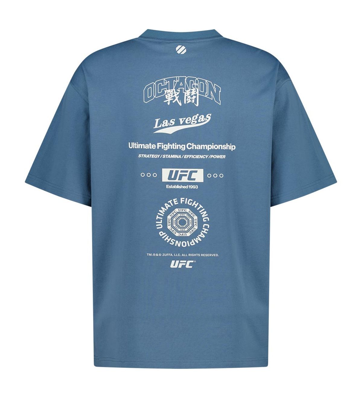 유에프씨 스포츠(UFC SPORT) UFC 콜렉트 릴렉스핏 반팔 티셔츠  딥블루 U2SSV2304DL