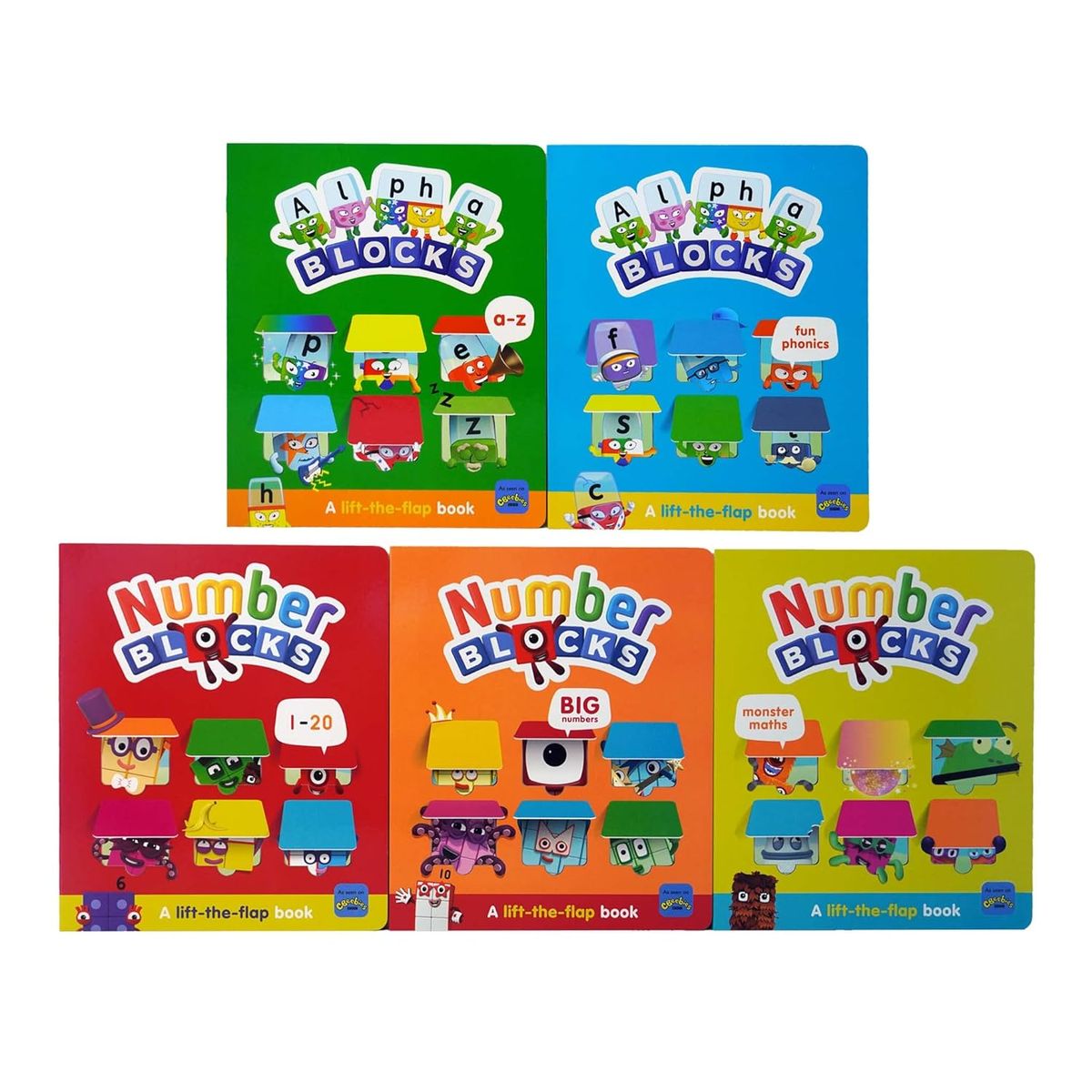 언어세상(LANGUAGE WORLD) 넘버블럭스&알파블럭스 플랩북 5종 선택구매