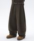 TWO TUCK LONG PANTS [BROWN]