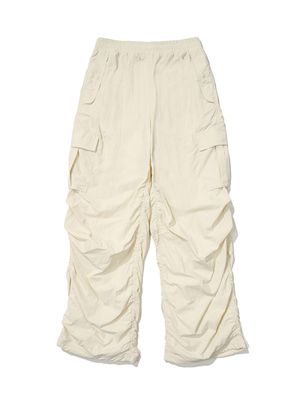 우먼 2WAY 셔링 카고팬츠 (아이보리)