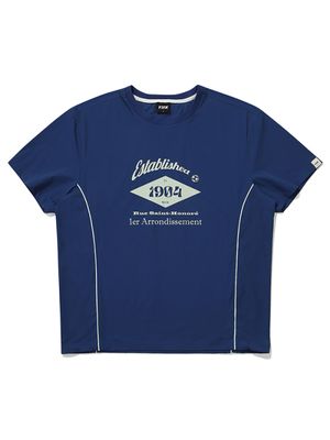 우븐 그래픽 피스테 (네이비)