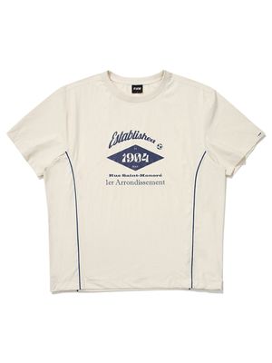 우븐 그래픽 피스테 (아이보리)