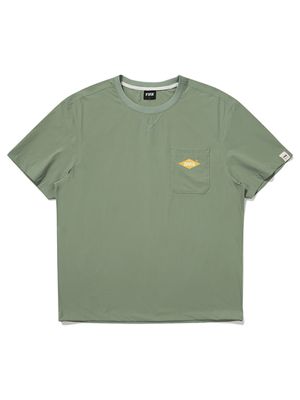 우븐 포켓 피스테 (올리브)