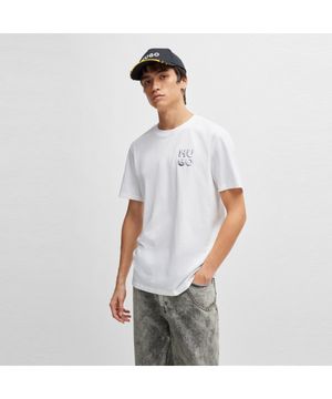 리플렉티브 로고 반팔 티셔츠 레귤러핏 50508944_100