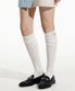 KNIT OVER KNEE SOCKS WHITE