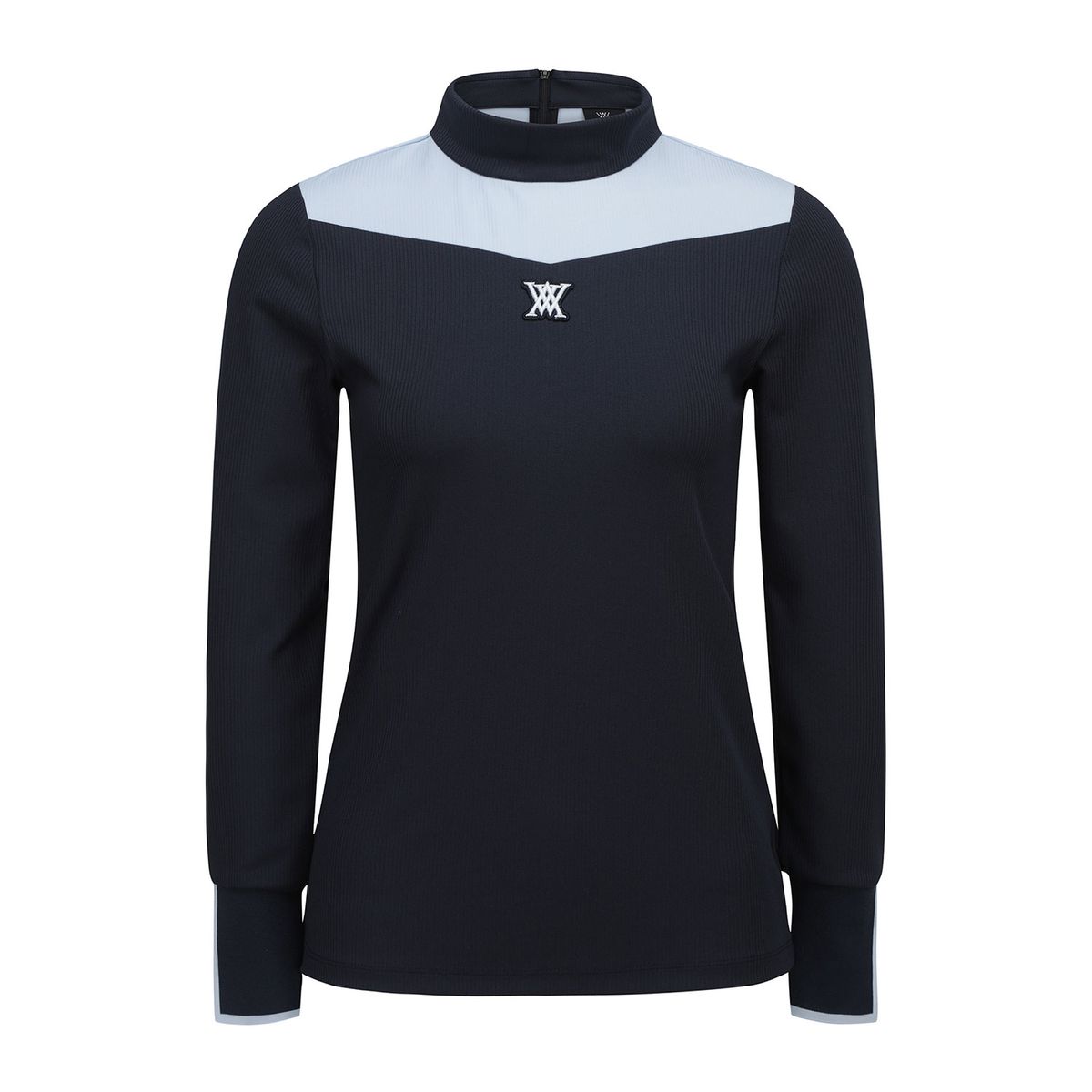 어뉴골프(ANEW GOLF) WOMEN SHOULDER BLOCK LONG T-SHIRT_NA