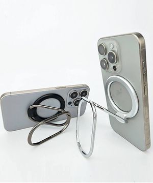 맥세이프 아이폰 갤럭시 전기종 호환 접이식 스마트링 핸드폰 거치대