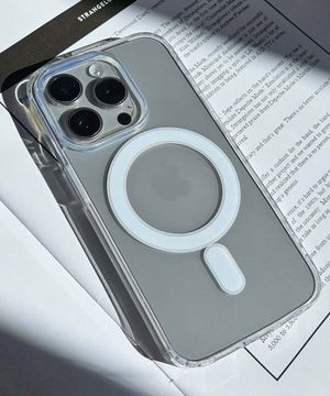 아이폰15/14/13/프로/미니/플러스/프로맥스 맥세이프 하이브리드 투명 케이스