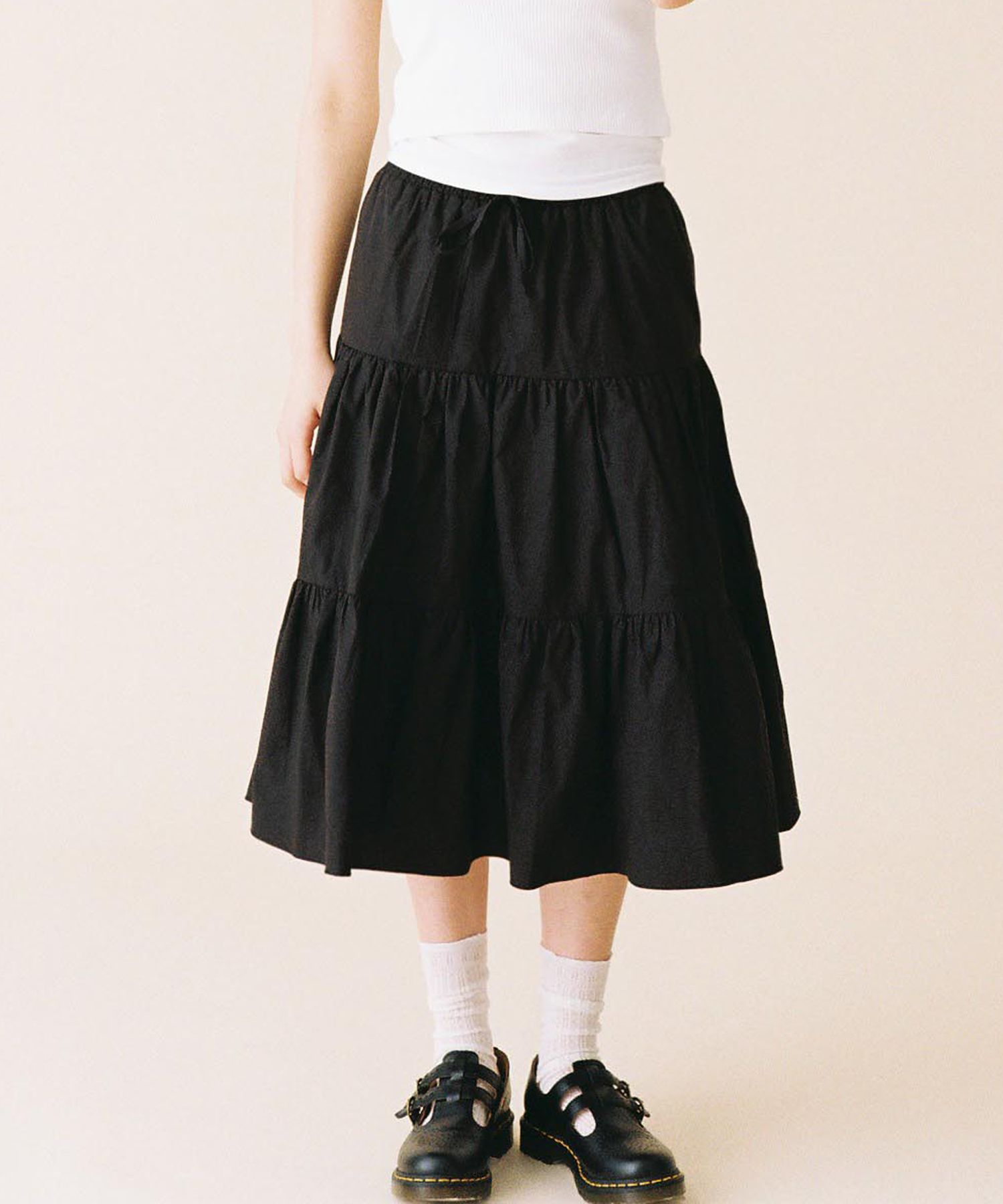 CONICHIWA BONJOUR ■ Butterfly shirring skirt MUSINSA | CONICHIWA BONJOUR Butterfly shirring skirt (red check)
