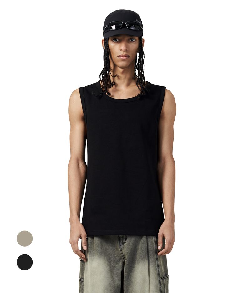 BASIC SLEEVELESS / 2 COLOR