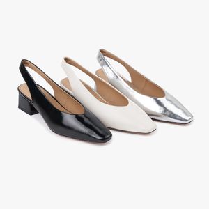 에디션 여성 소프트 스퀘어 가죽 슬링백  4CM O24G105