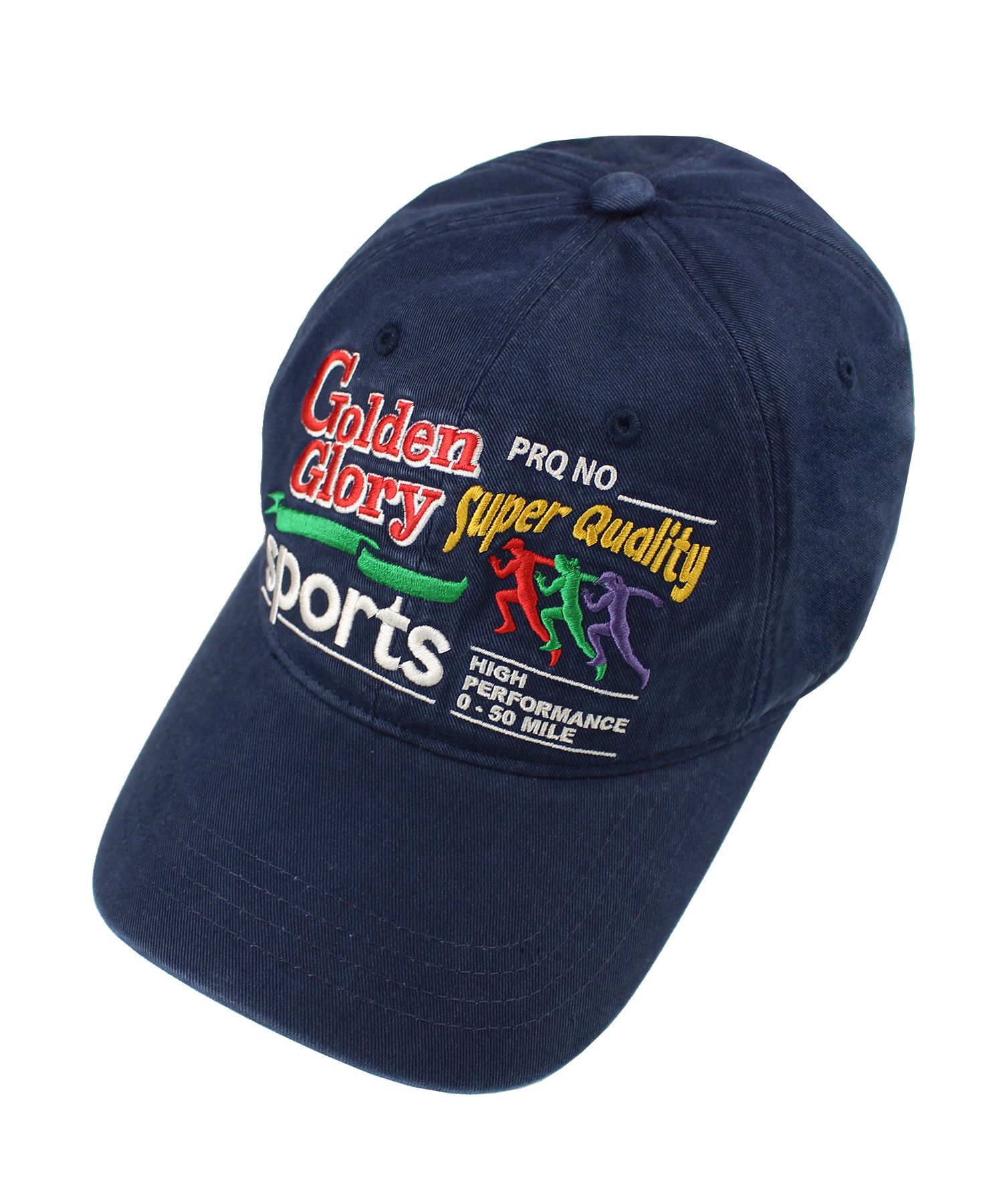 MUSINSA | CONICHIWA BONJOUR Sporting Cap (Navy)