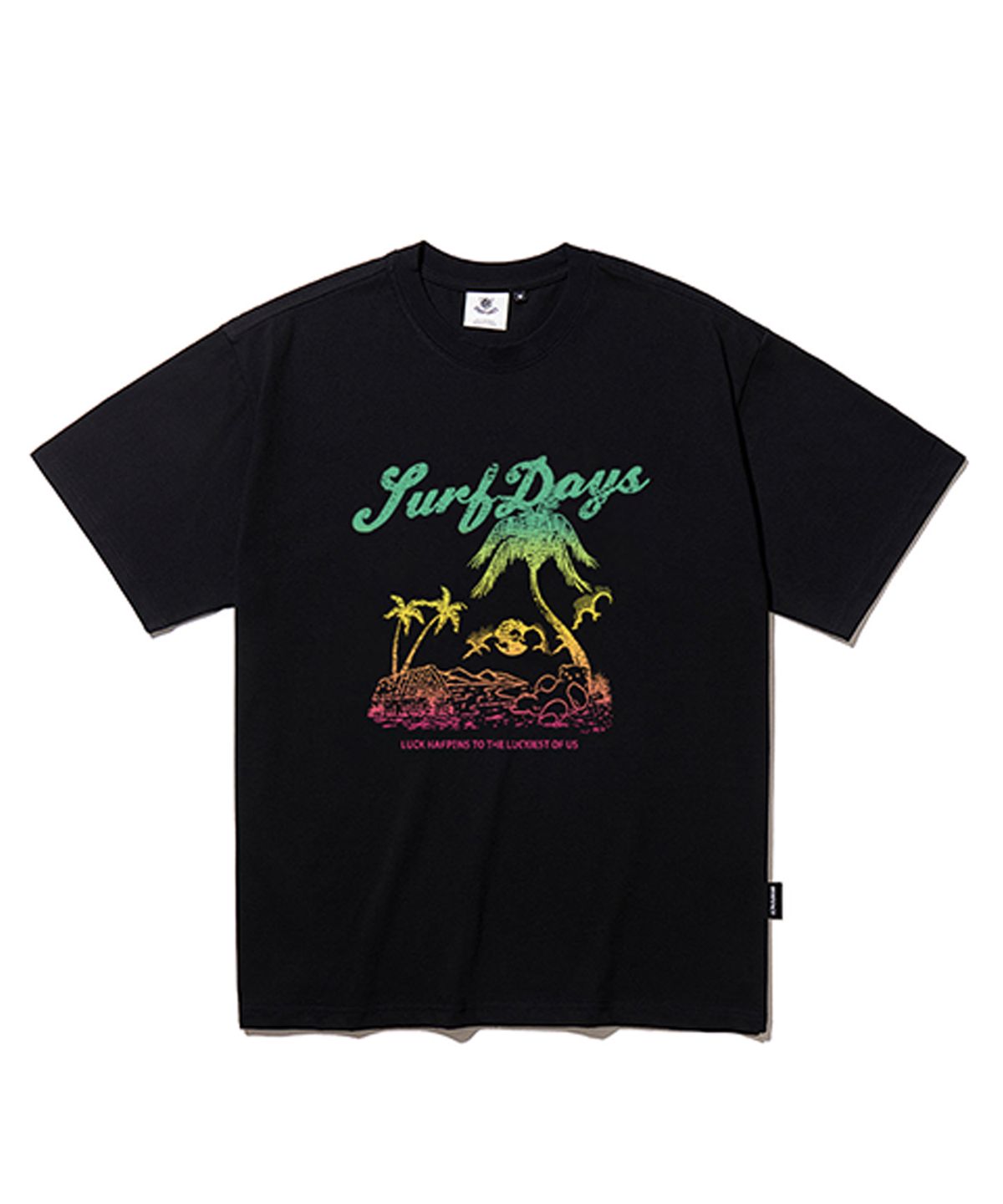 디스펑트(DYSFUNCT) PALM TREE T-SHIRT (BLACK)