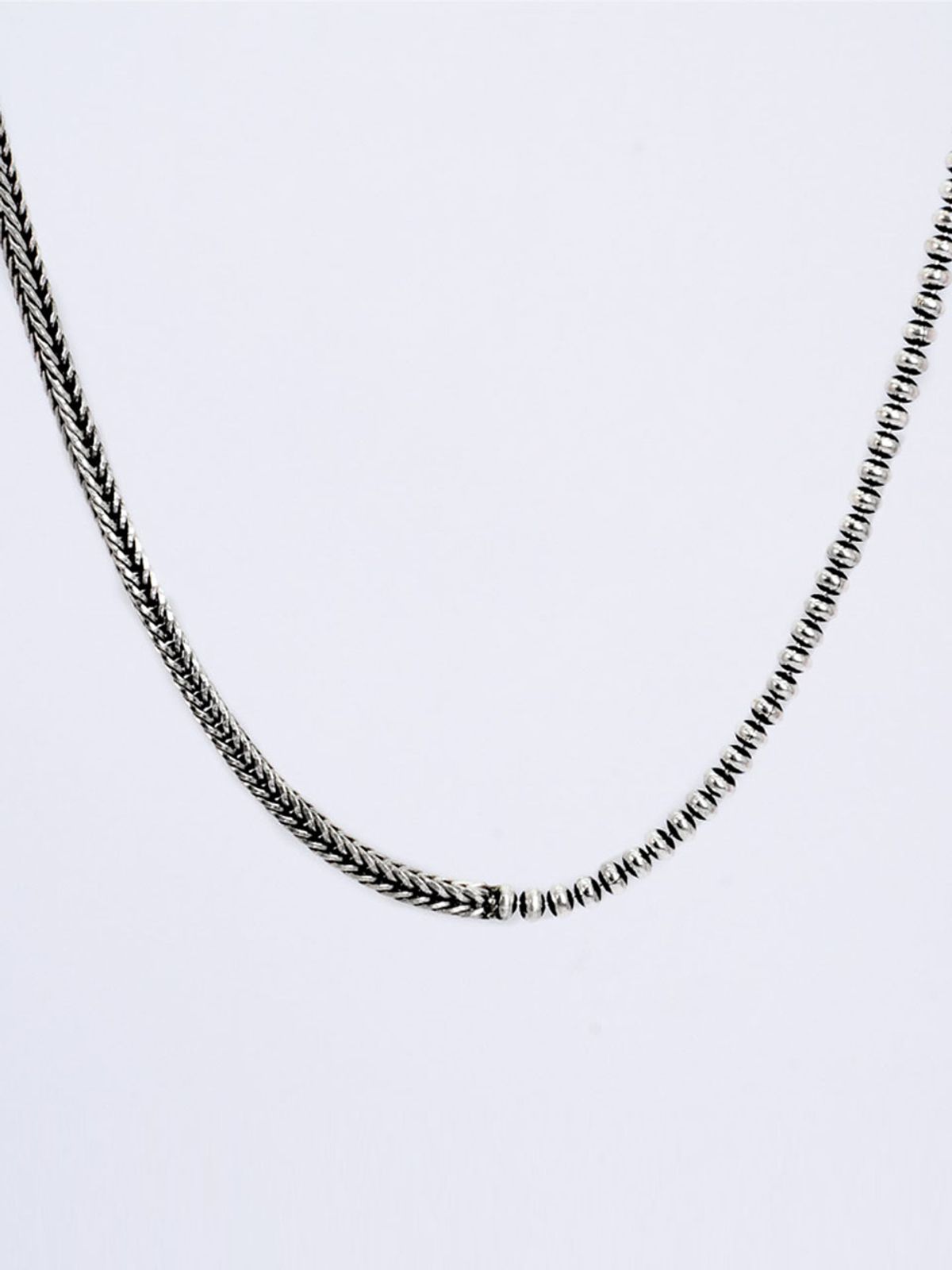하랑(HARANG) HR 330N_Silver Chain Necklace