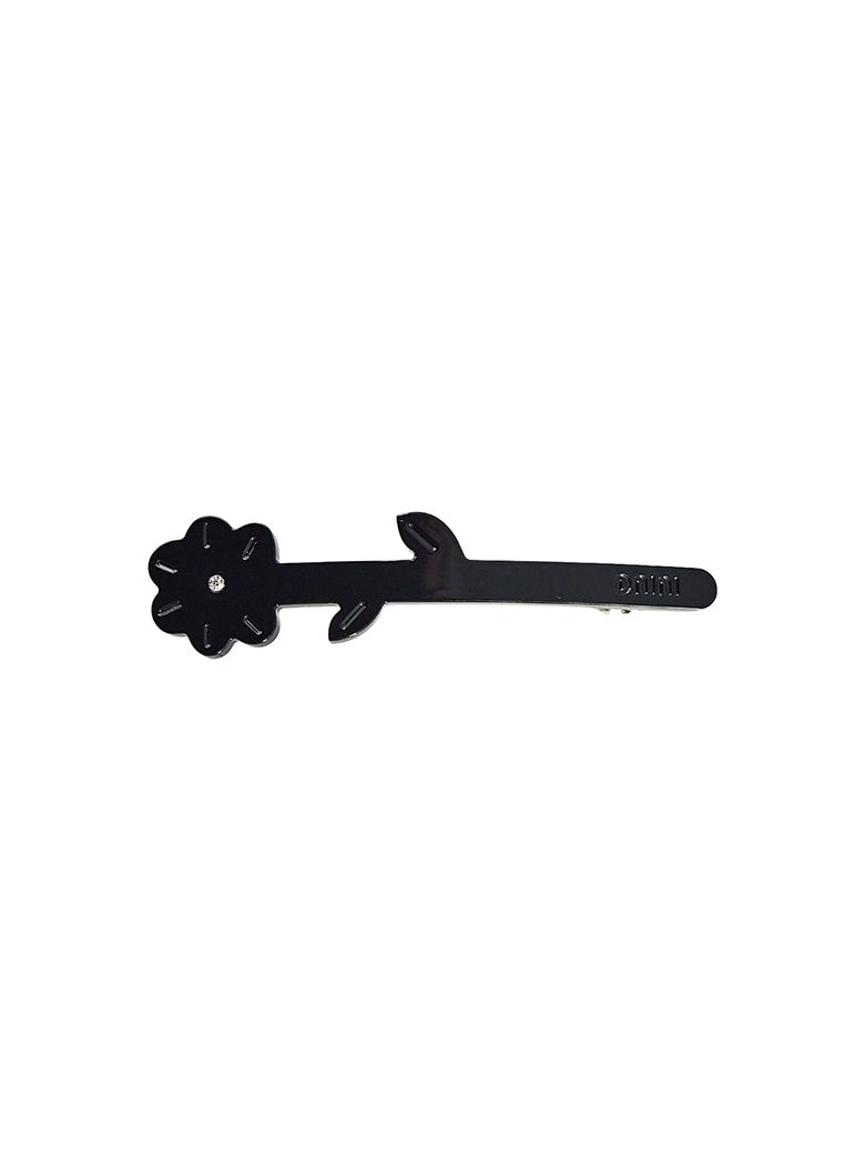 Black blossom barrette(1EA)