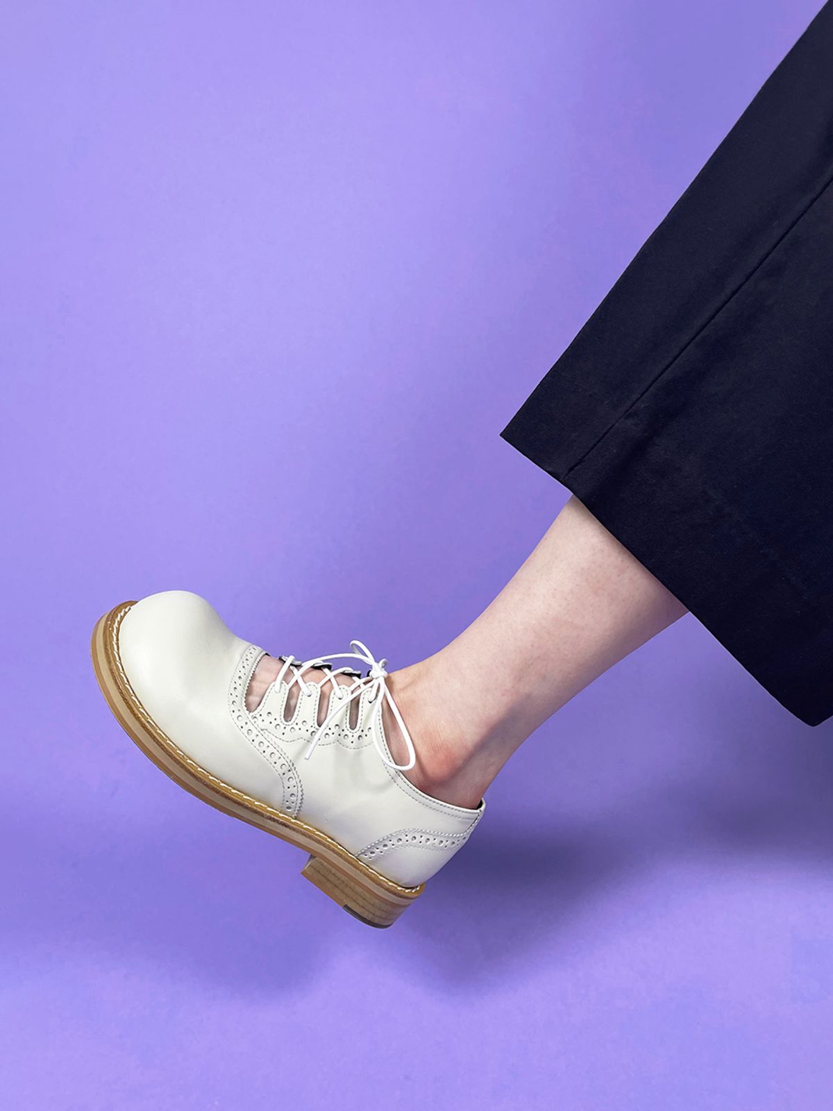 히푸(hippu) Gillie Shoes Women [Ivory]