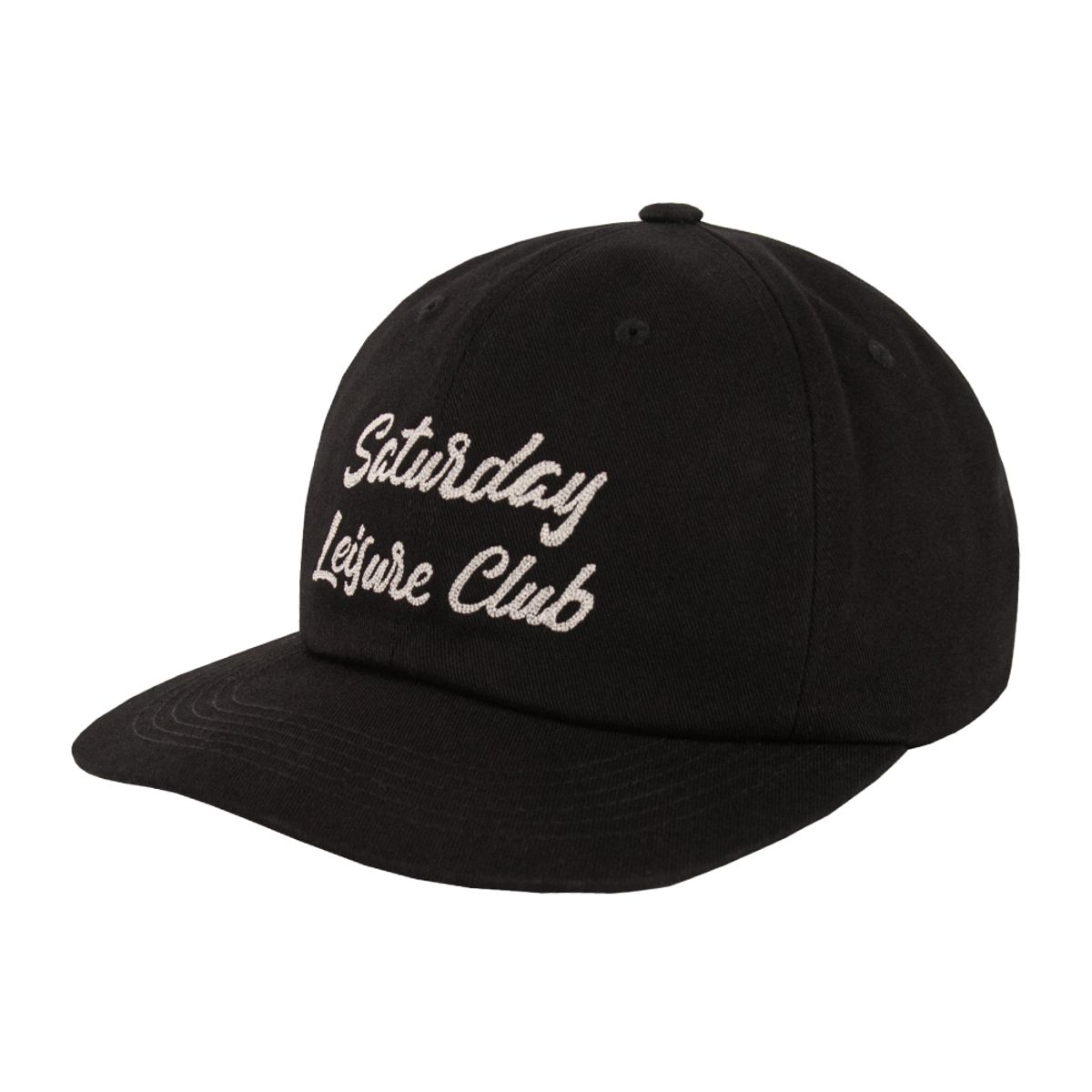 세러데이 레저 클럽(SATURDAY LEISURE CLUB) Leisure Ball Cap - Black