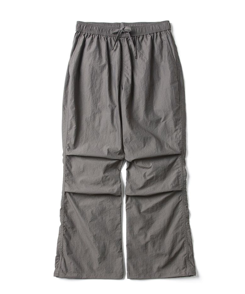 GLOSSY EASY PANTS (OLIVE GREY)