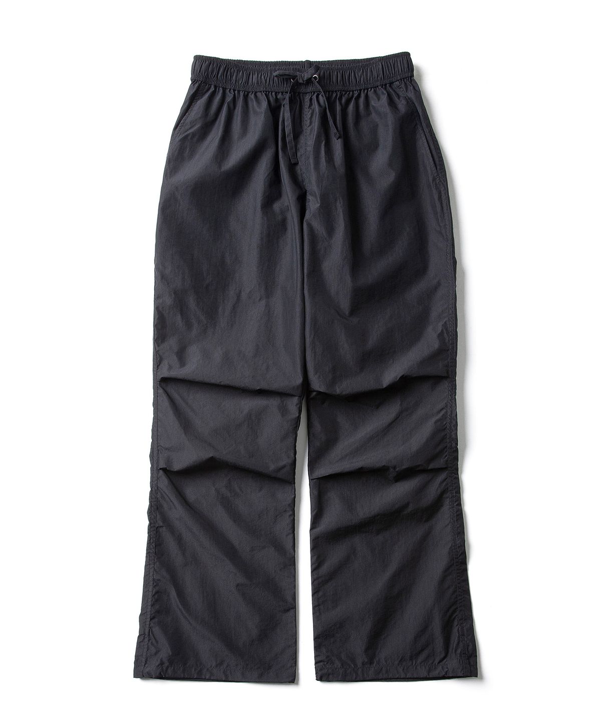 에스파이(ESFAI) GLOSSY EASY PANTS (BLACK)