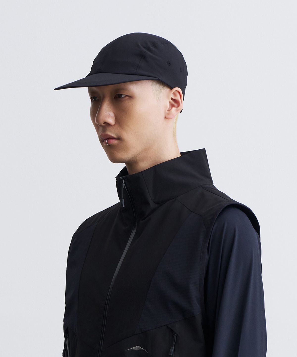 고요웨어(GOYOWEAR) 4 패널 에센셜 캡 (블랙)