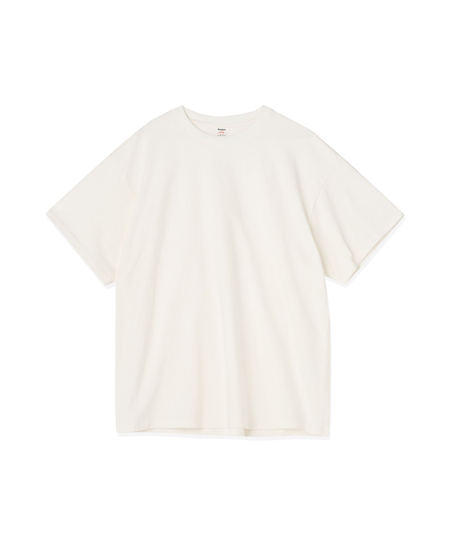 MUSINSA公式 | BRUMAN Easy T-Shirt (Off-White)