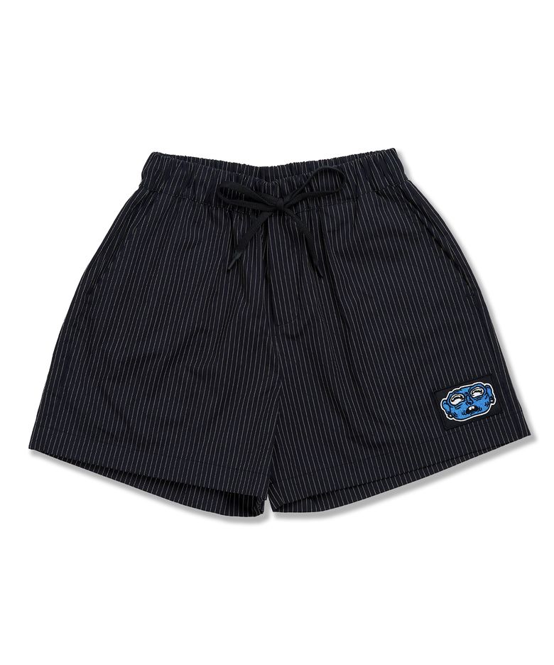 Stripe boxer shorts black