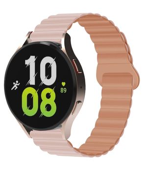 갤럭시워치/6/5/4/링크 마그네틱 실리콘 밴드 스트랩 20mm