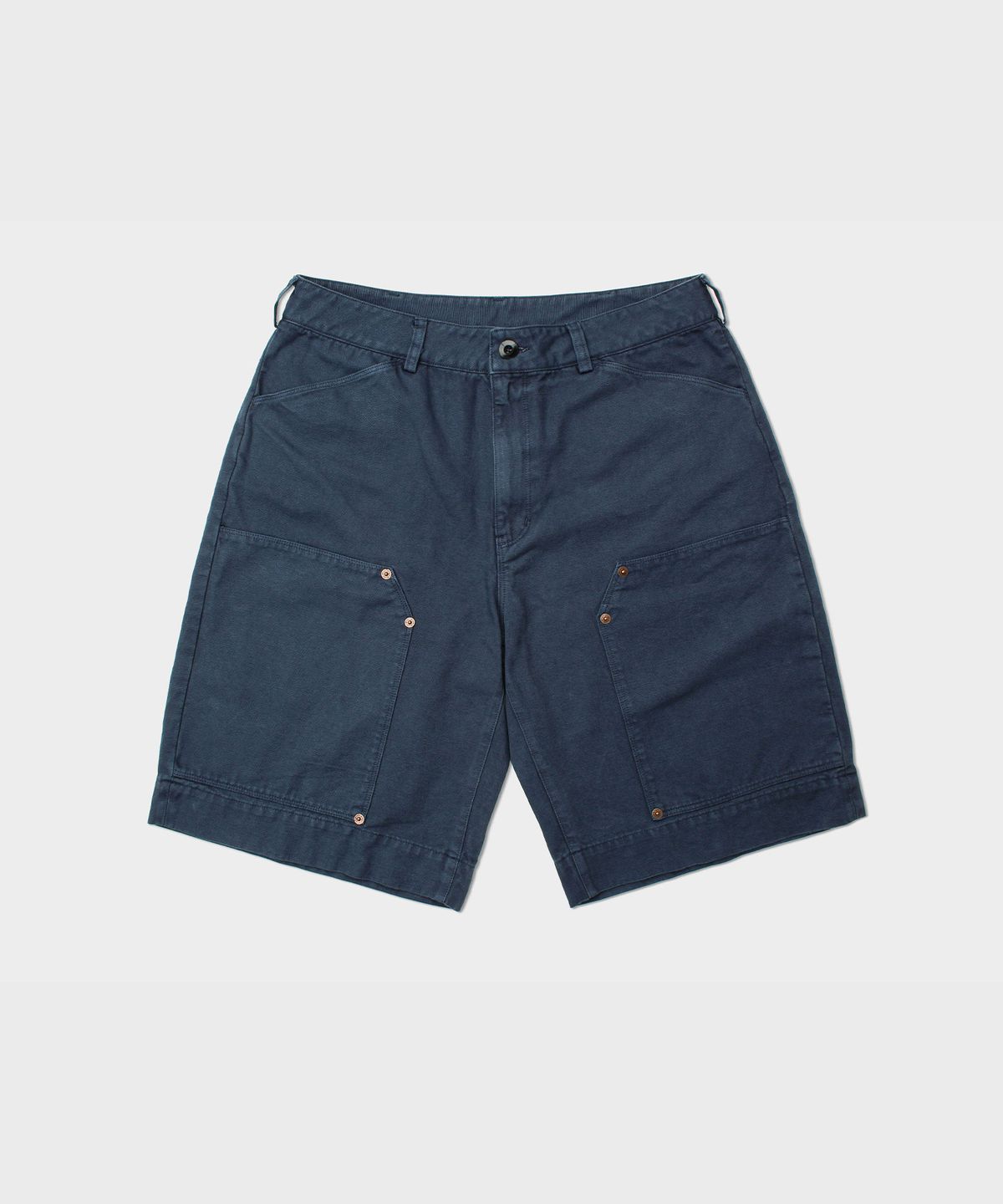 비디알(VDR) DOUBLE KNEE SHORT PANTS [Vintage Indigo]