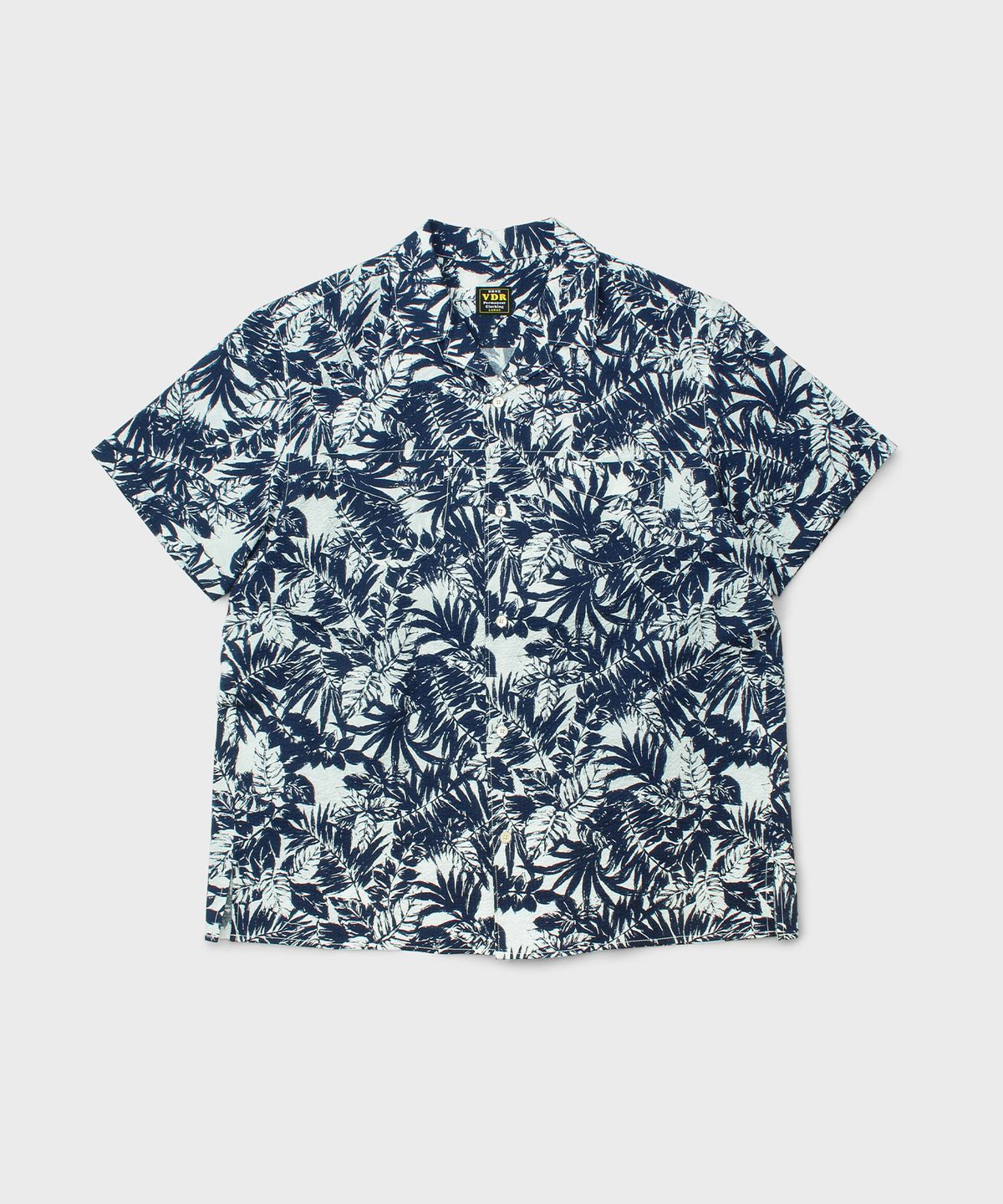 비디알(VDR) BOTANICAL HAWAIIAN SHIRTS [Bigwave Indigo]